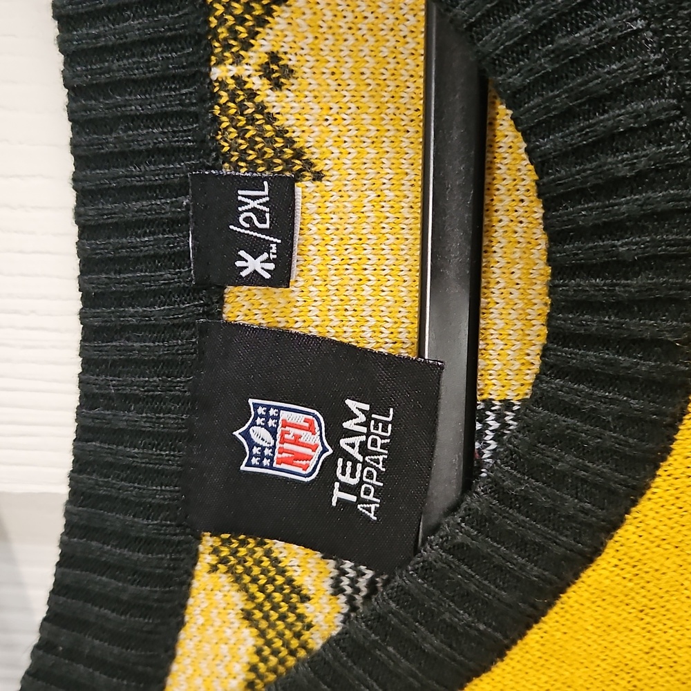 SALE! NWOT NFL Green Bay Packers Ugly Christmas Sweater - Picture 2 of 3